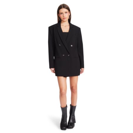 Black Steve Madden Isabella Women's Blazers | PH 9687VAB